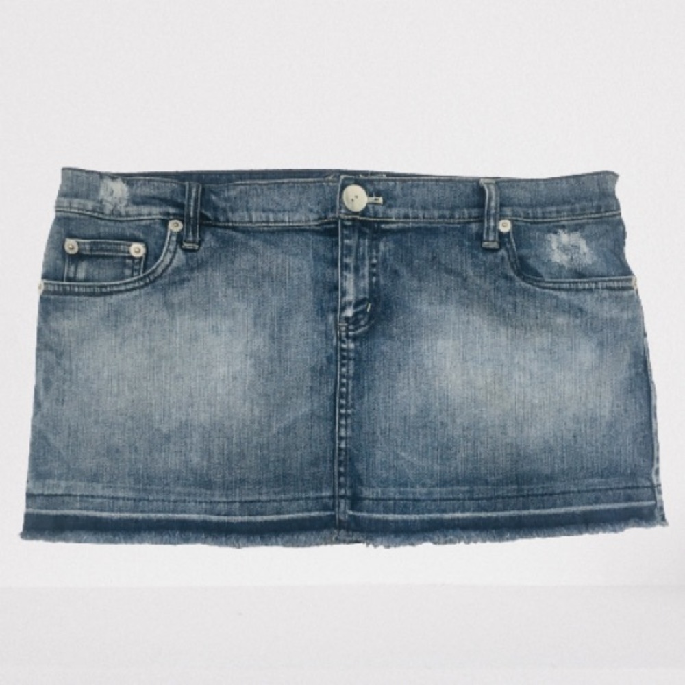 DKNY Y2K Denim Mini Skirt, Size 13